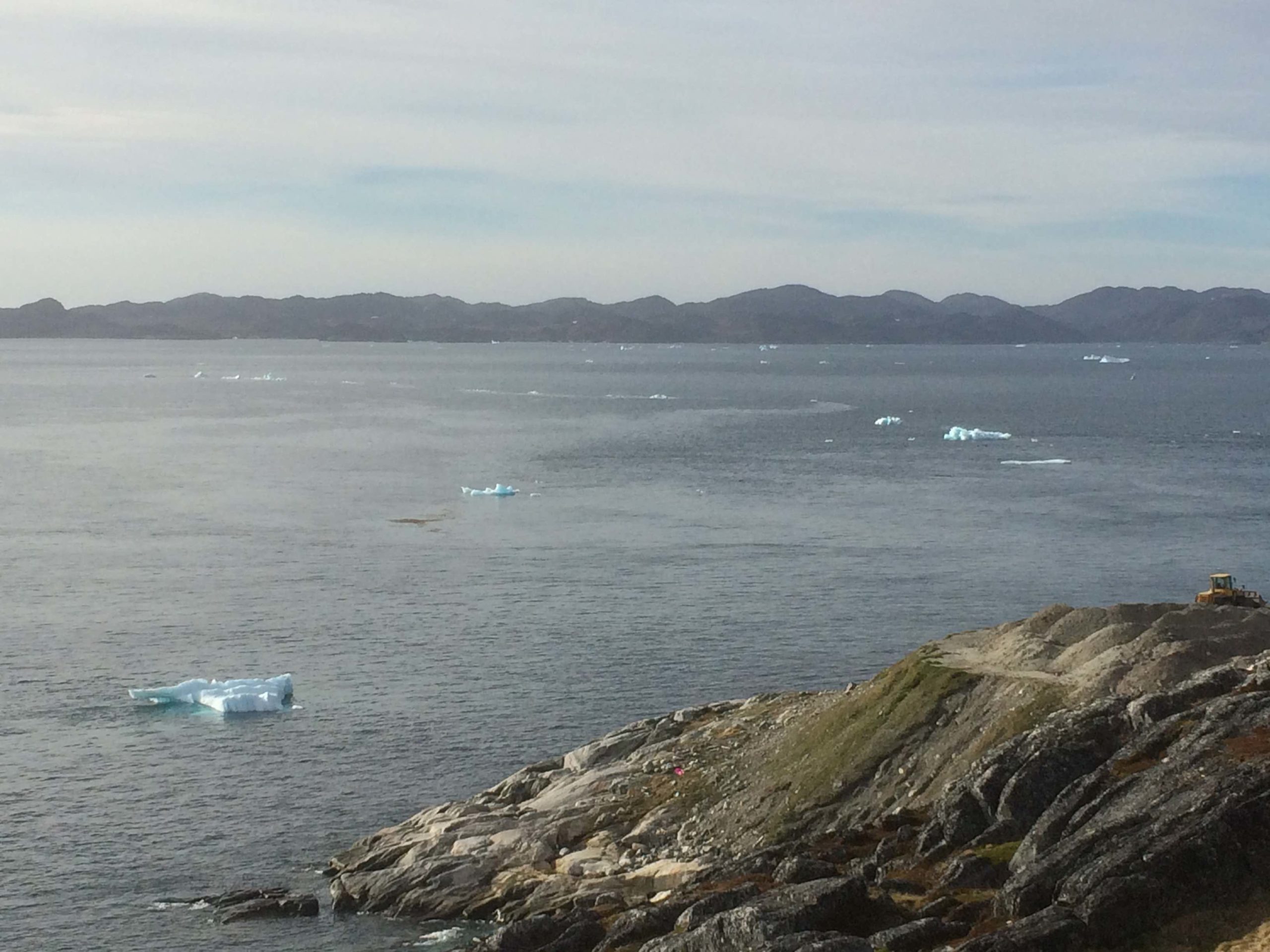 icebergs off Nuuk, Greenland